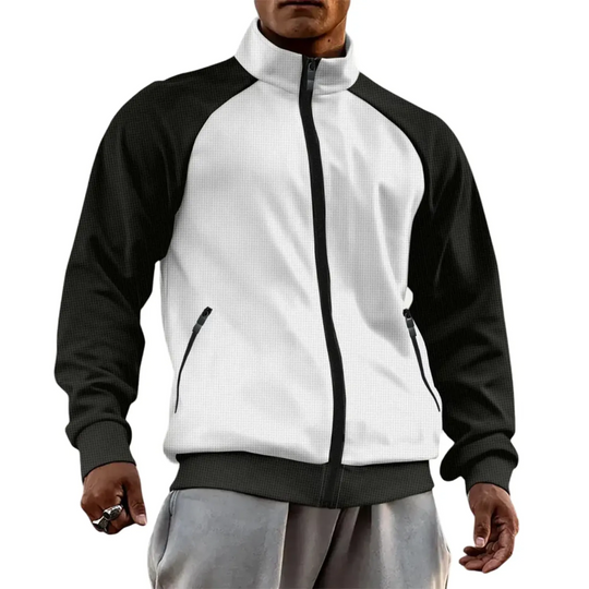 Men's High-Neck Lightweight Bomber Jacket