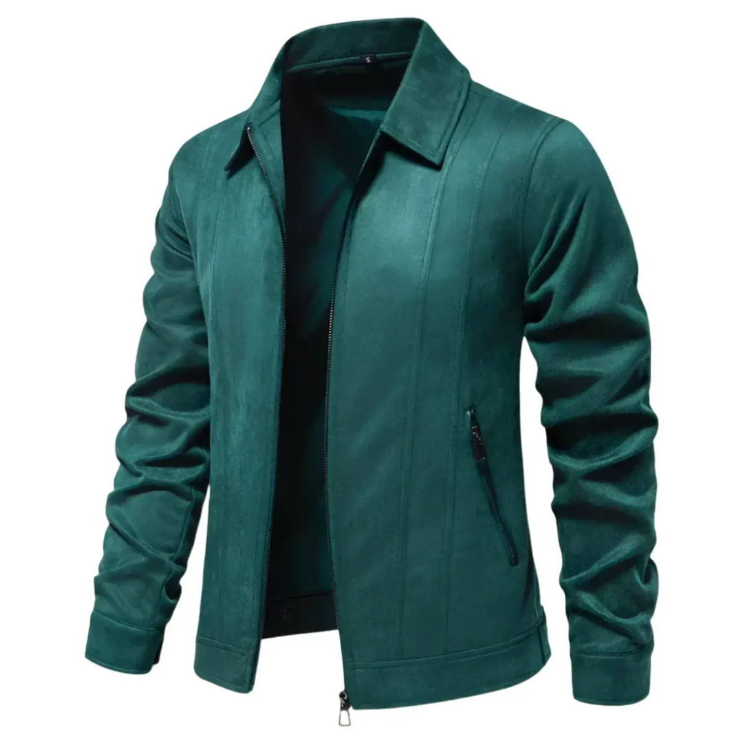 Men's Stylish Suede Autumn Jacket