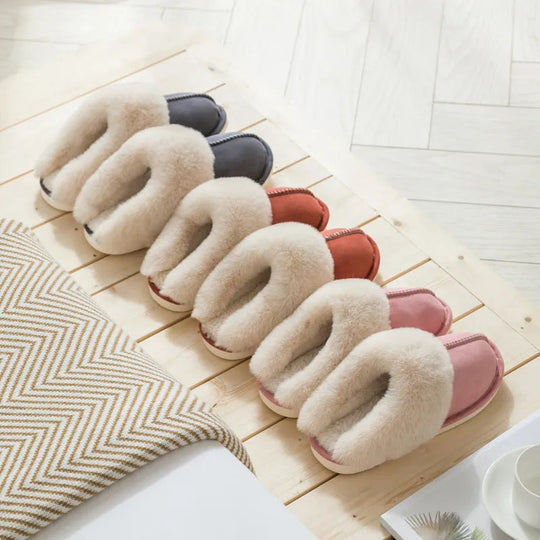 Luxurious Warm-Lined Slippers for Women