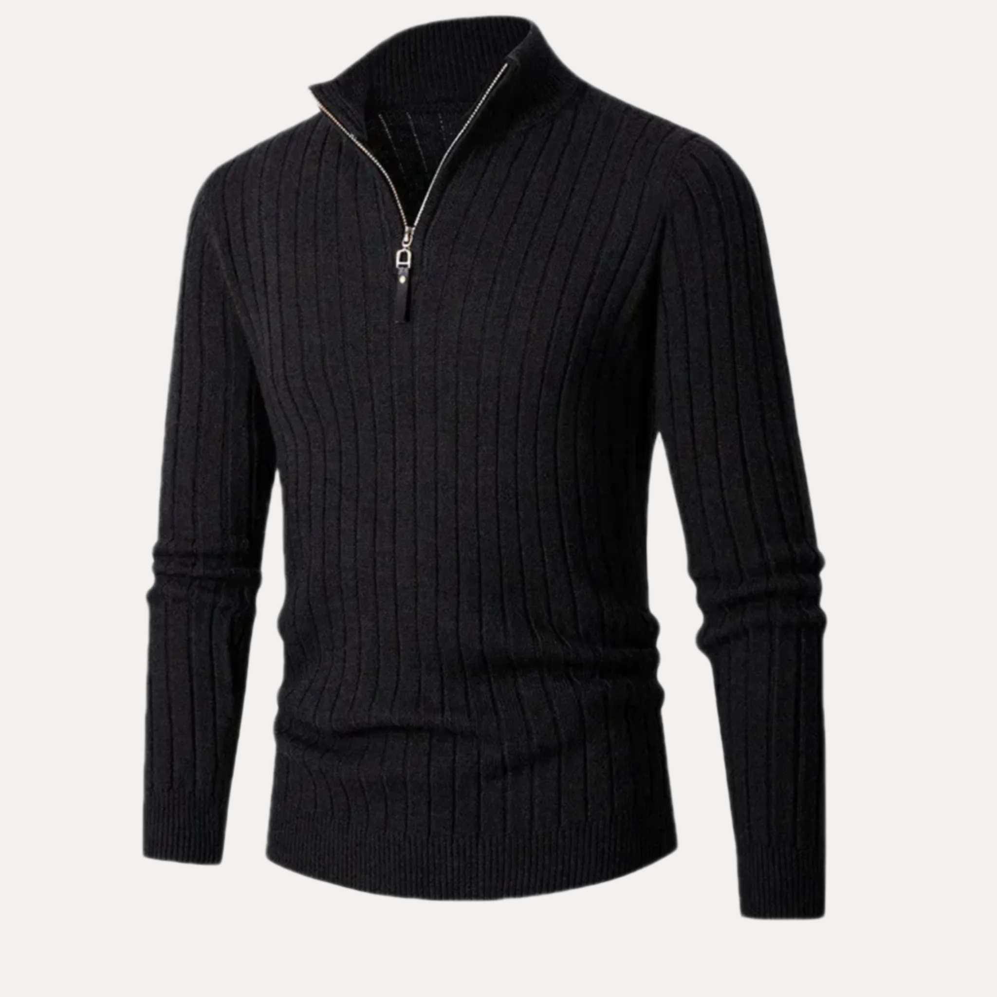 Armoire Men's Ribbed Knit Sweater