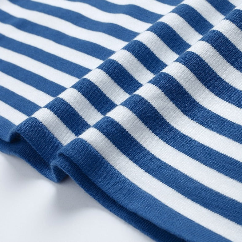 Classic Striped Long-Sleeve Top for Women