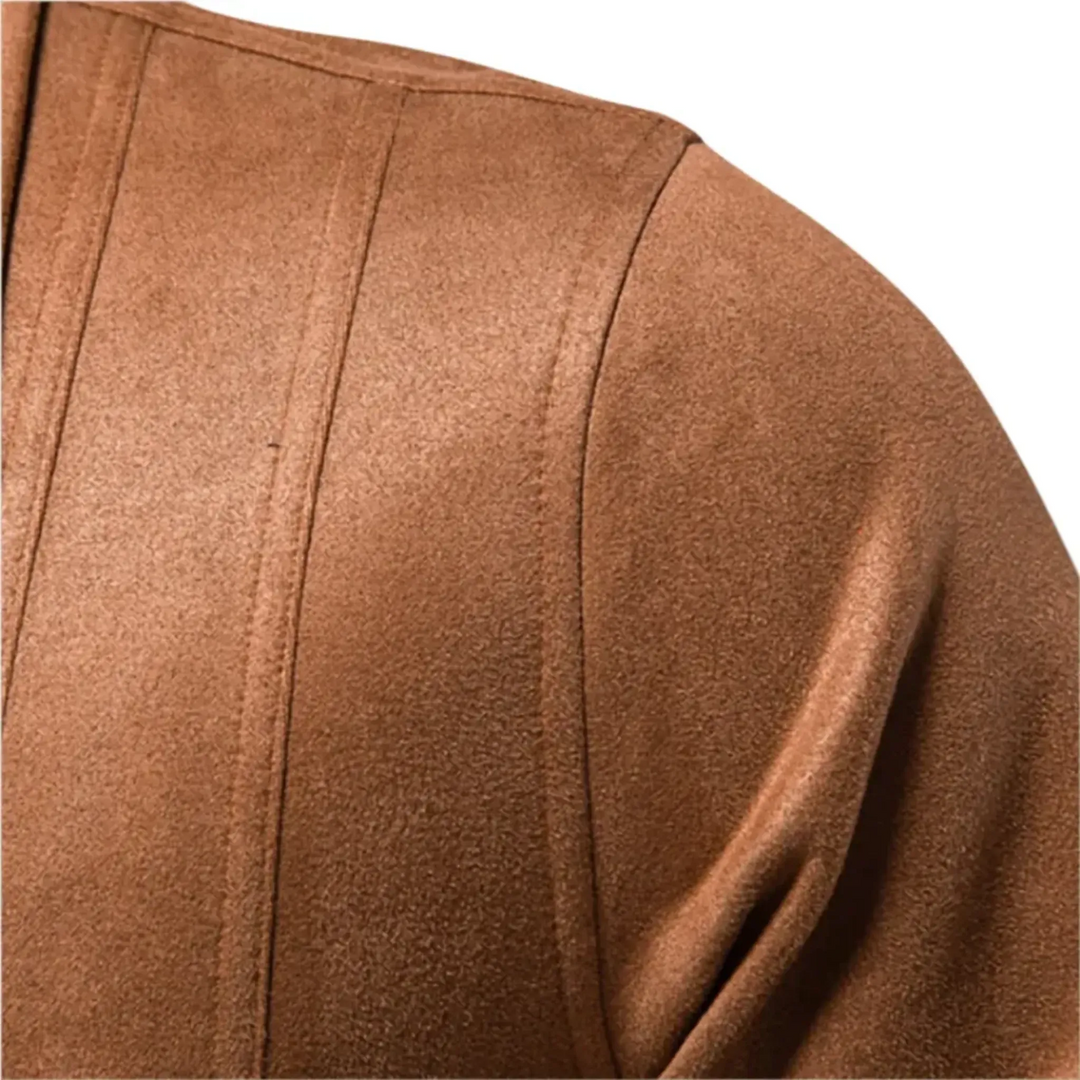 Men's Stylish Suede Autumn Jacket