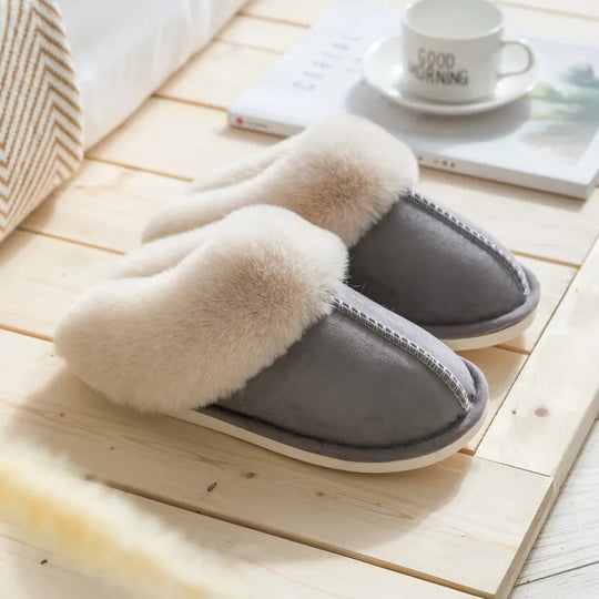 Luxurious Warm-Lined Slippers for Women