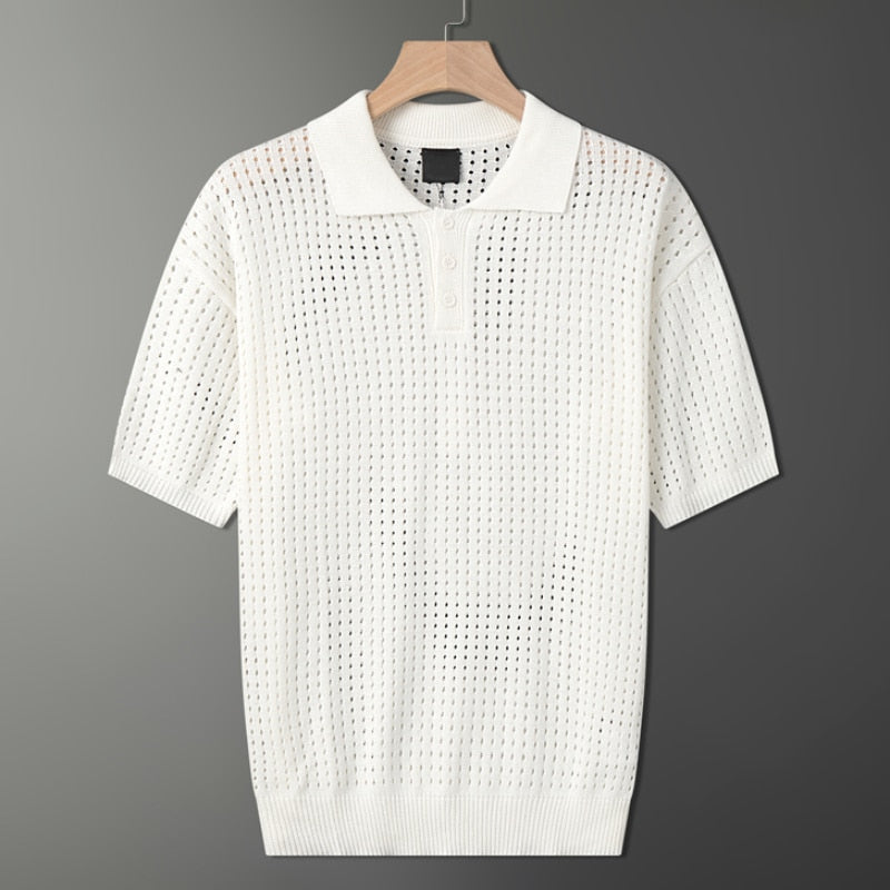 Breathable Summer Polo for Men