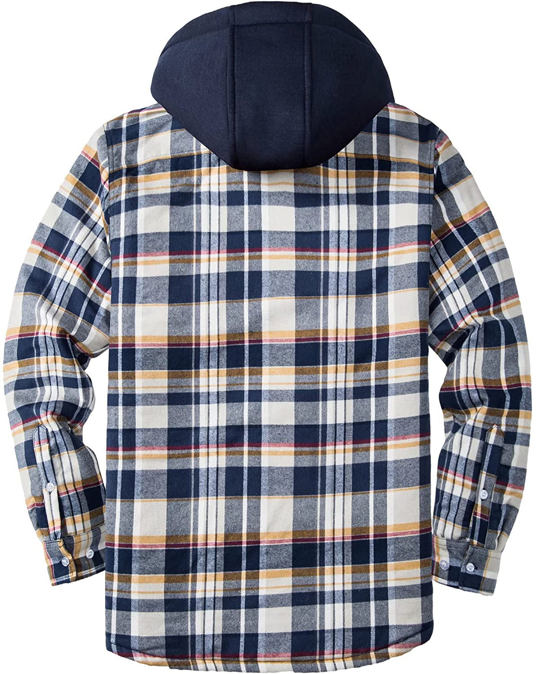 Warm Checkered Winter Jacket for Men