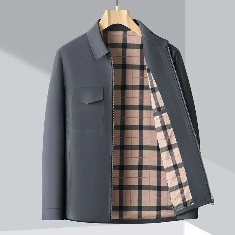 Dual-Layered Winter Jacket for Men