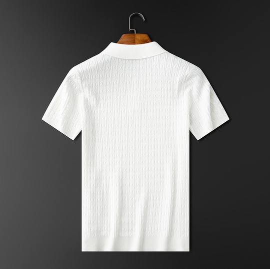 Diamond Knit Polo for Men