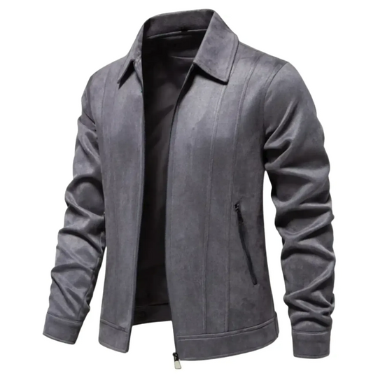 Men's Stylish Suede Autumn Jacket