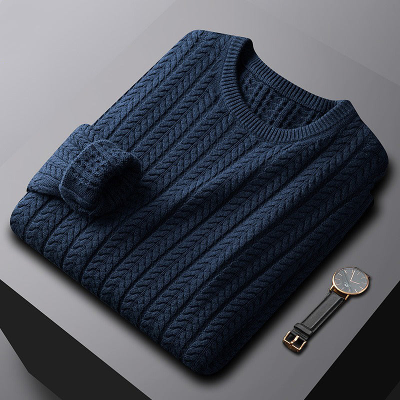 Knitted Cotton Sweater for Men