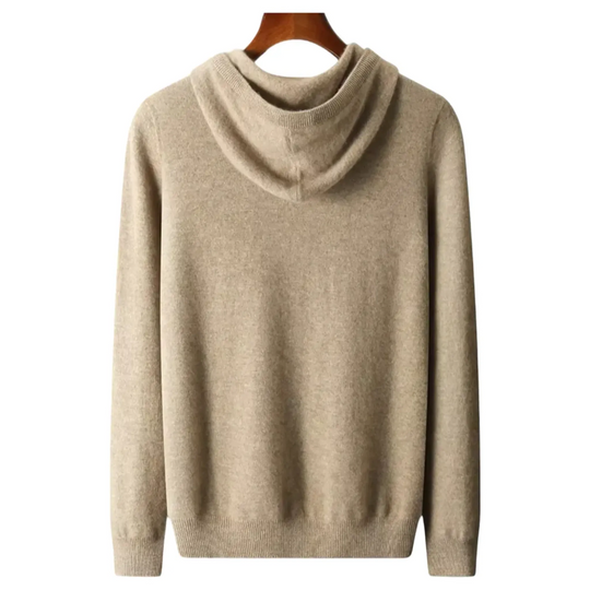 Men's Premium Wool Blend Knit Hoodie