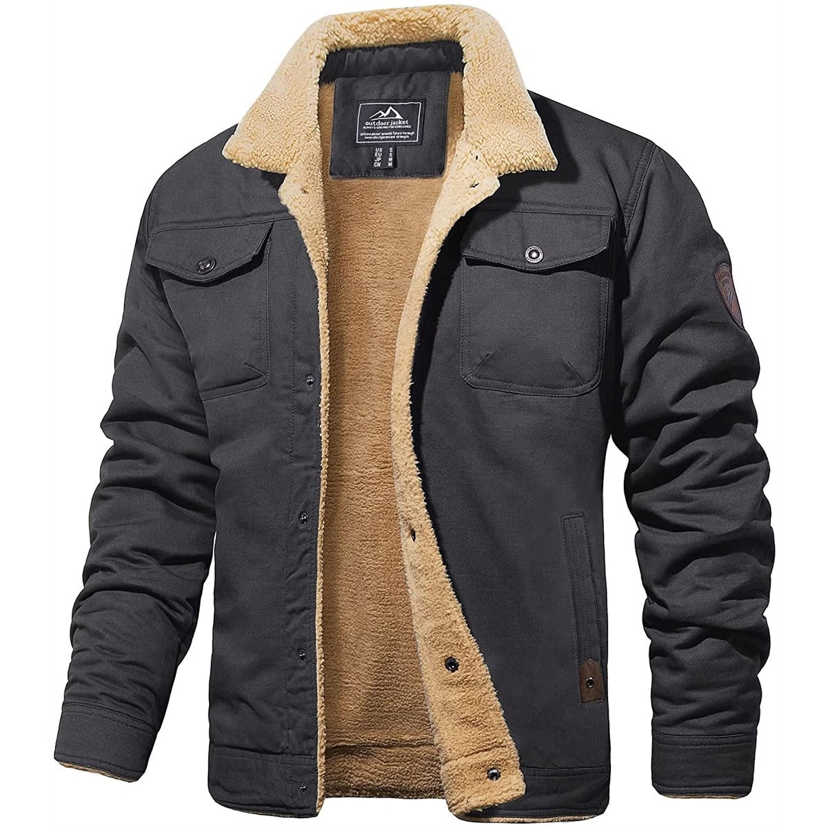 Men's Cozy Bomber Jacket