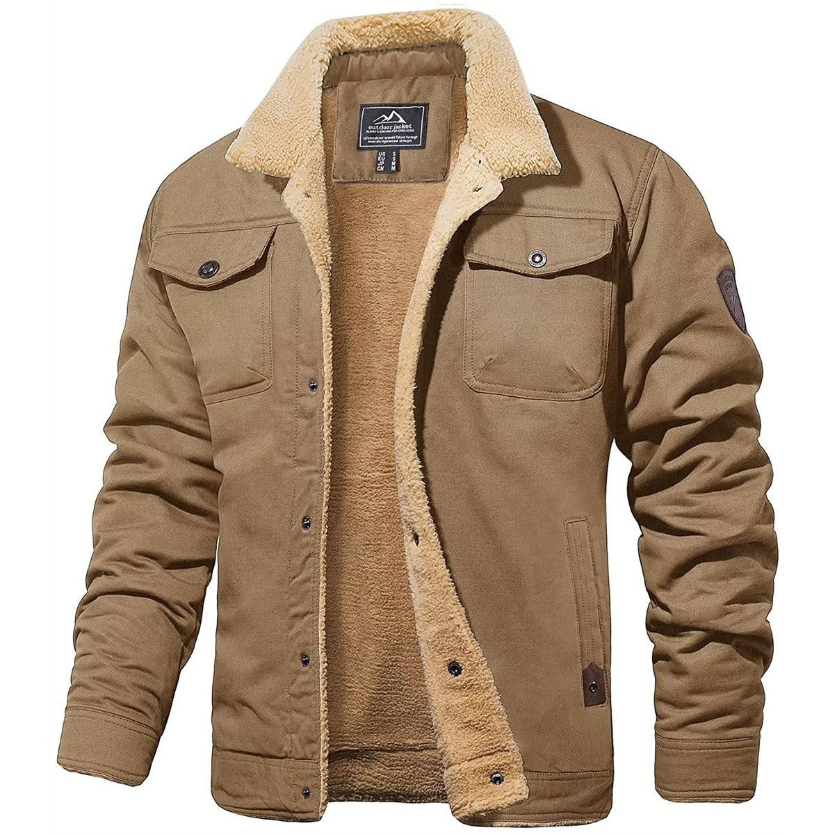 Men's Cozy Bomber Jacket