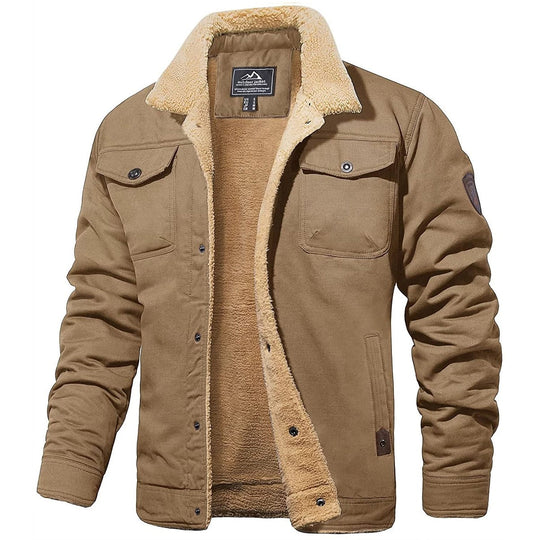 Cozy Bomber Jacket for Men