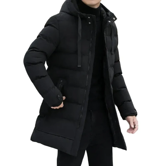 Long Puffer Jacket for Men