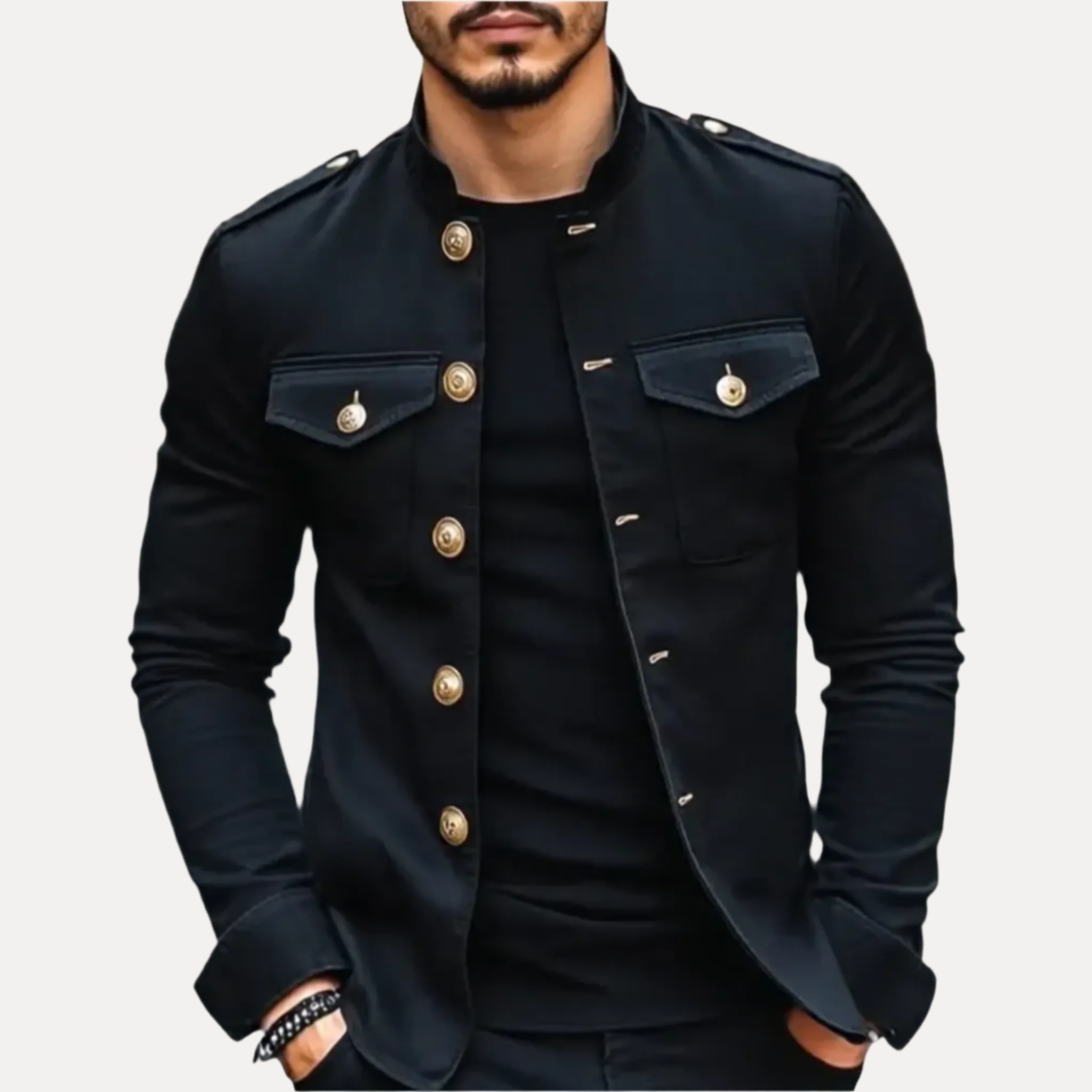 Armoire Men’s Vintage Button Jacket
