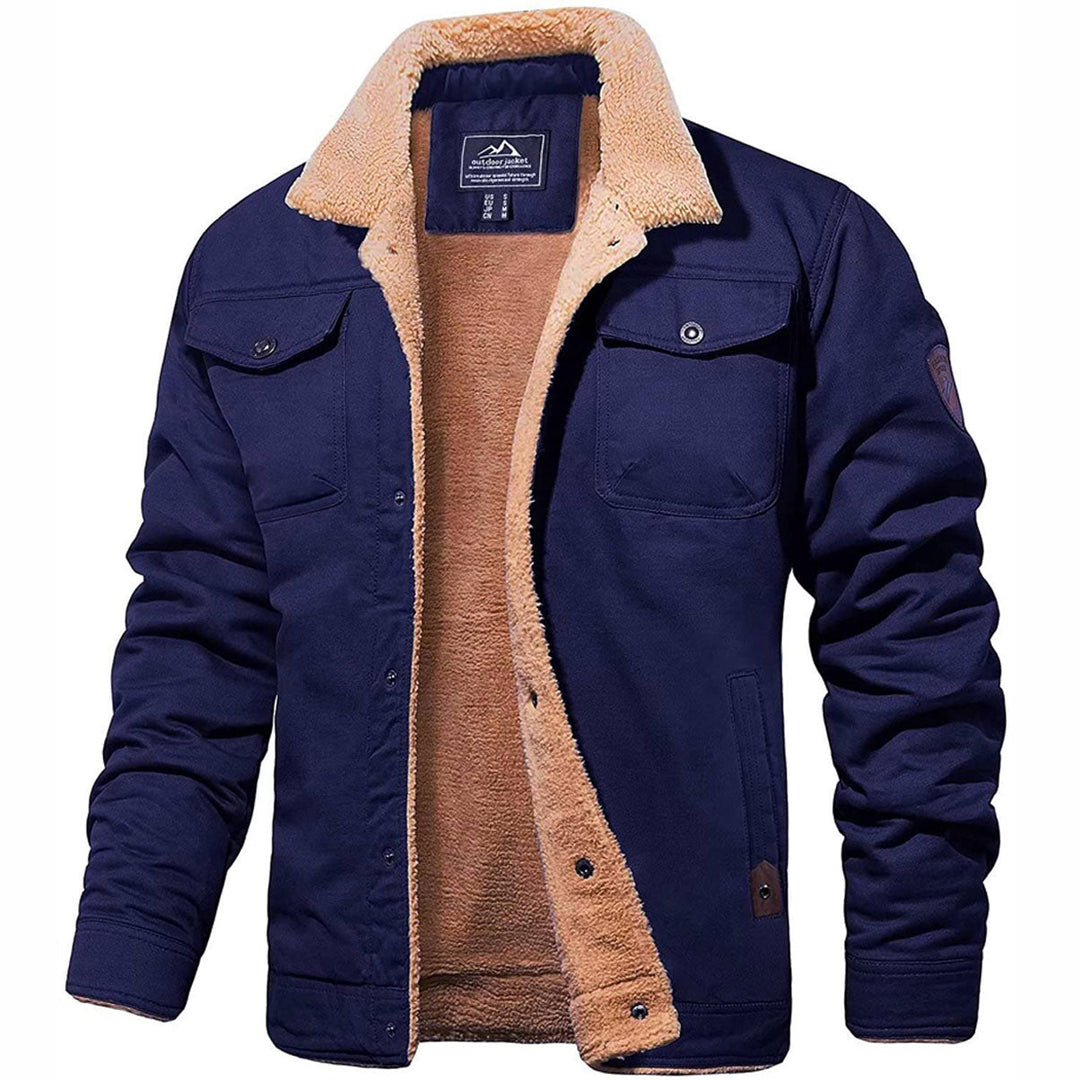 Cozy Bomber Jacket for Men