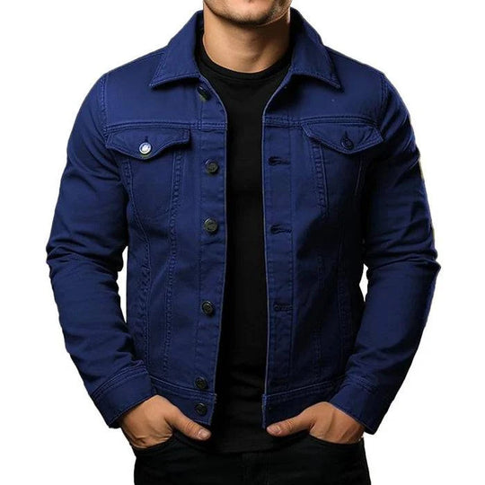 Button Denim Jacket for Men - Armoire Melbourne