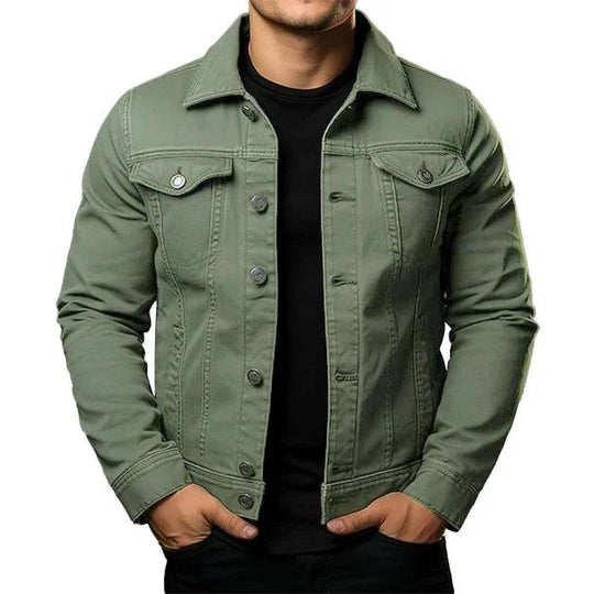 Button Denim Jacket for Men - Armoire Melbourne