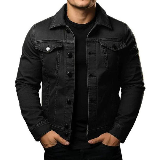 Button Denim Jacket for Men - Armoire Melbourne
