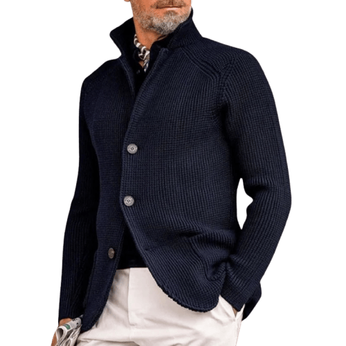Button Knitted Cardigan for Men - Armoire Melbourne