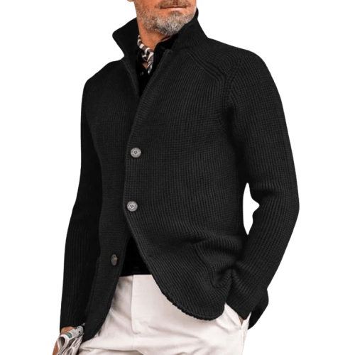 Button Knitted Cardigan for Men - Armoire Melbourne