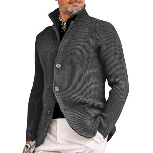 Button Knitted Cardigan for Men - Armoire Melbourne