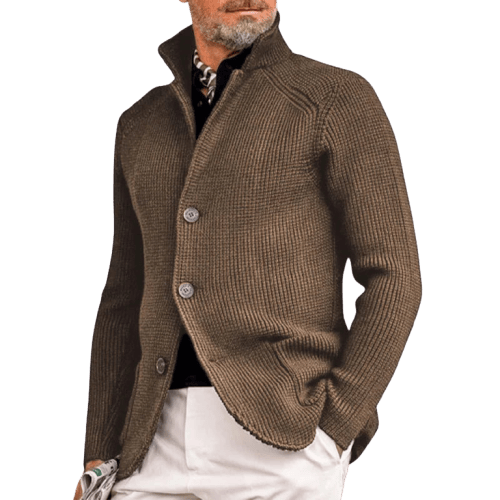 Button Knitted Cardigan for Men - Armoire Melbourne
