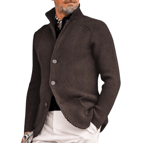 Button Knitted Cardigan for Men - Armoire Melbourne