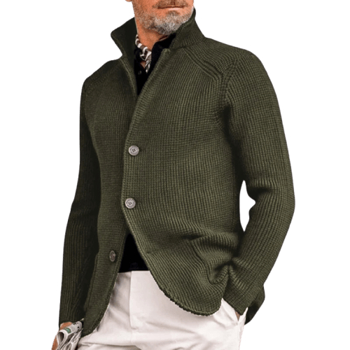 Button Knitted Cardigan for Men - Armoire Melbourne