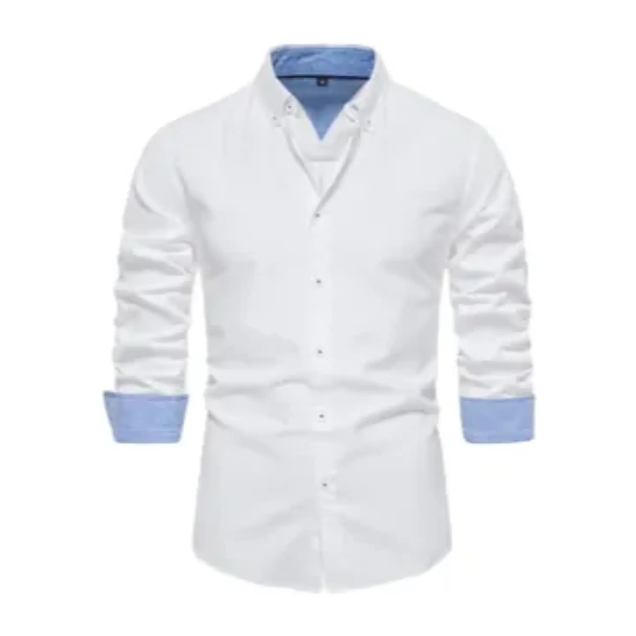 Button-Up Long-Sleeve Shirt for Men - Armoire Melbourne