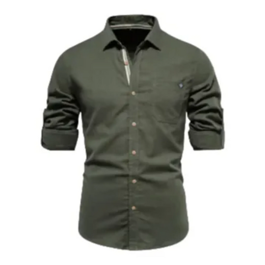 Buttoned Long Sleeve Shirt for Men - Armoire Melbourne