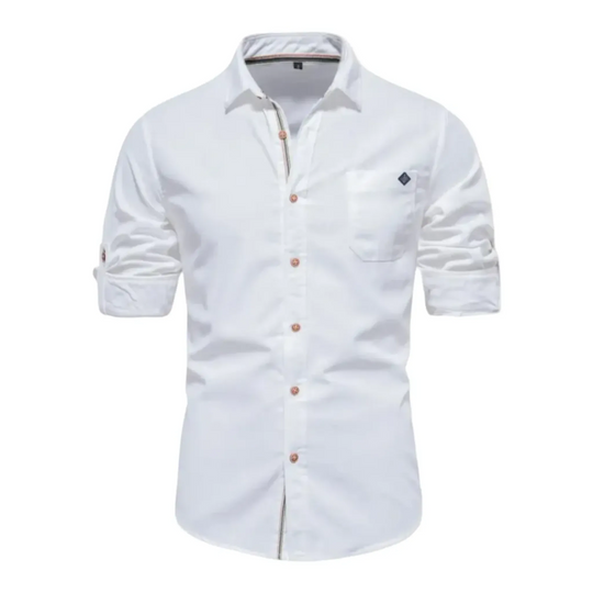Buttoned Long Sleeve Shirt for Men - Armoire Melbourne
