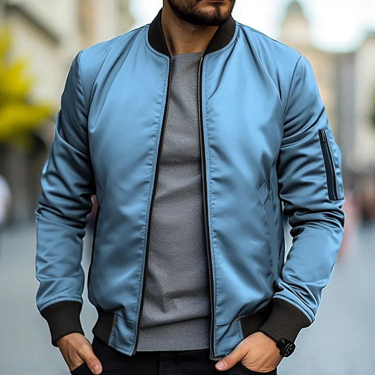 Men's Trendy Bomber Jacket