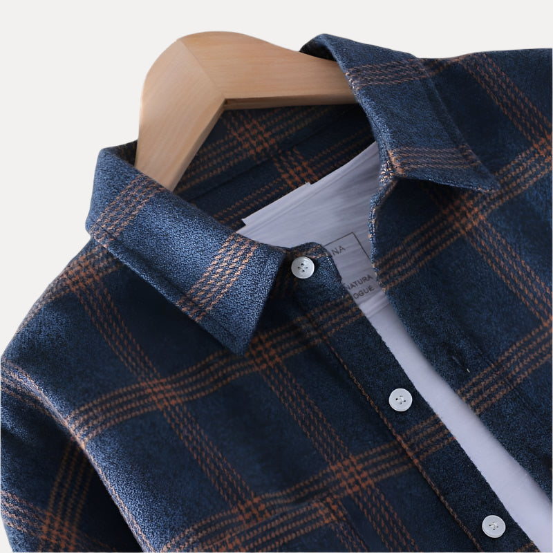 Classic Plaid Flannel Shirt - Armoire Melbourne