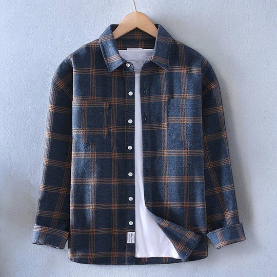 Classic Plaid Flannel Shirt - Armoire Melbourne
