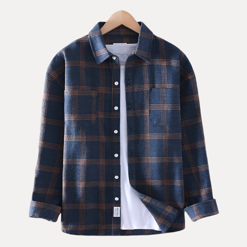 Classic Plaid Flannel Shirt - Armoire Melbourne