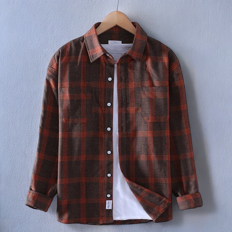 Classic Plaid Flannel Shirt - Armoire Melbourne