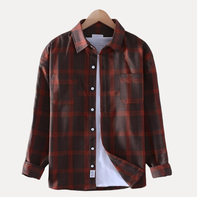 Classic Plaid Flannel Shirt - Armoire Melbourne