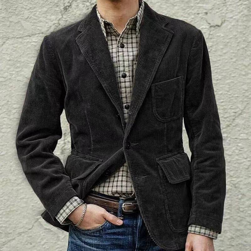 Corduroy Blazer and Vest Set for Men - Armoire Melbourne