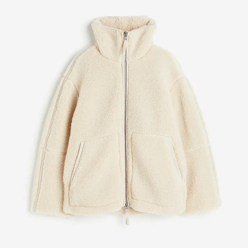 Women's Plush Fleece Winter Jacket