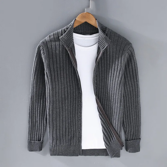 Merino Wool Cardigan for Men