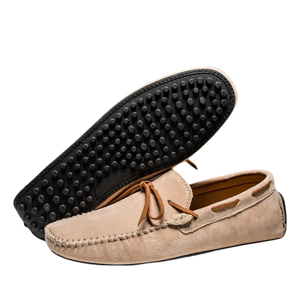 Elegant and Soft Suede Loafers for Men - Armoire Melbourne