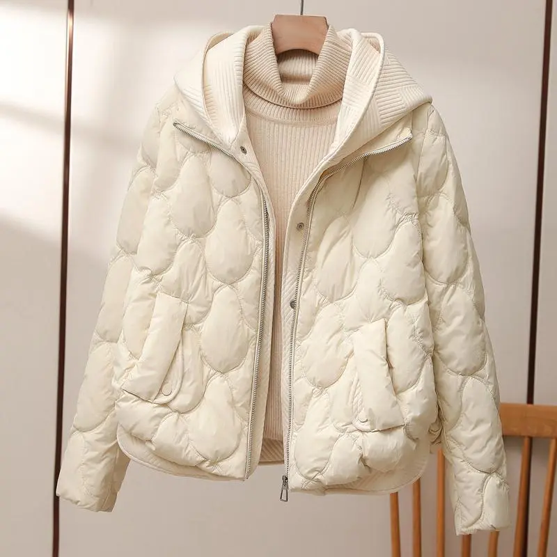 Quilted Pattern Jacket for Women