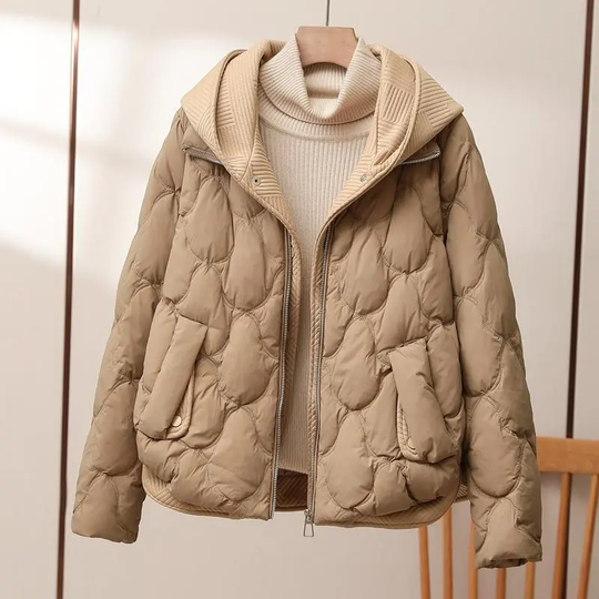 Quilted Pattern Jacket for Women