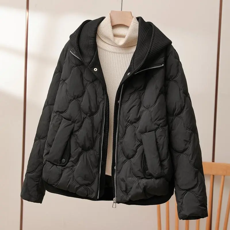 Quilted Pattern Jacket for Women