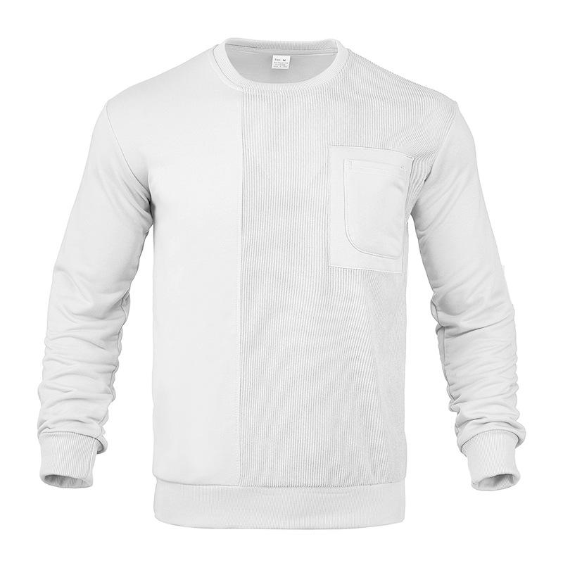 Men's Textured Long-Sleeve Sweatshirt - Armoire Melbourne