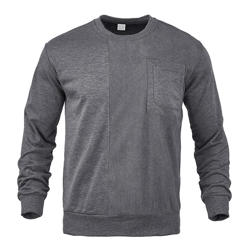 Men's Textured Long-Sleeve Sweatshirt - Armoire Melbourne