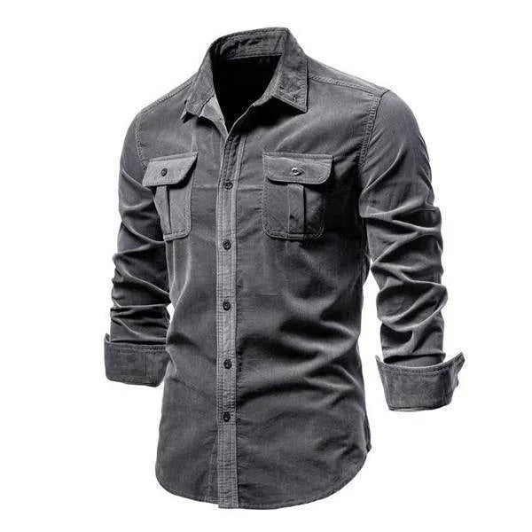 Men's Button Corduroy Shirt
