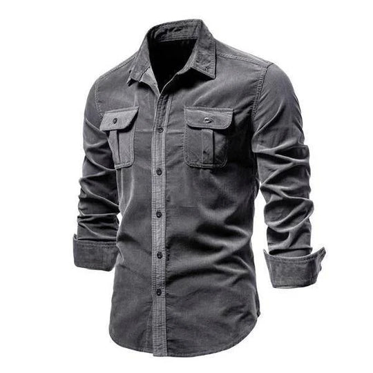 Men's Button Corduroy Shirt