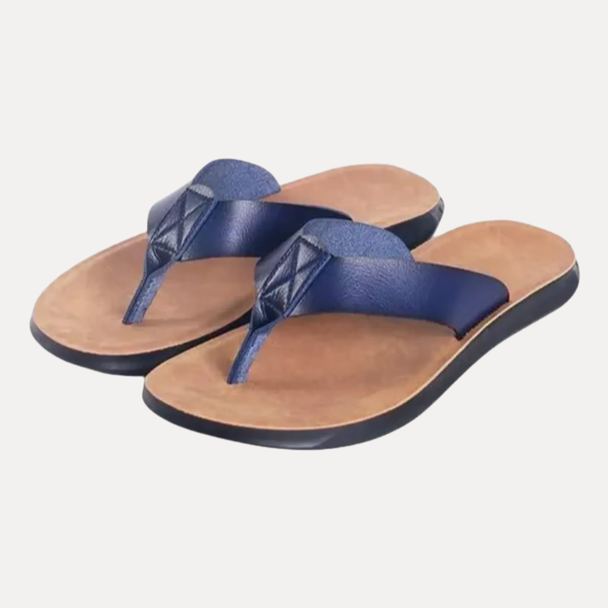 Armoire Men’s Leather Beach Flip-Flops